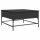 vidaXL Couchtisch Schwarz 80x80x45 cm Holzwerkstoff und Metall