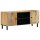 vidaXL TV-Schrank 105x33x46 cm Massivholz Mango