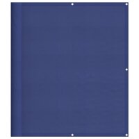 vidaXL Balkon-Sichtschutz Blau 120x700 cm 100 % Polyester-Oxford