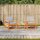 vidaXL 3-tlg. Garten-Lounge-Set Wachsbraun Massivholz Kiefer