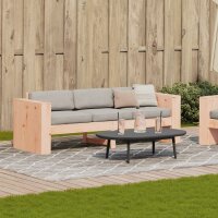 vidaXL Gartensofa 3-Sitzer 189x60x62 cm Massivholz Douglasie