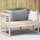 vidaXL 2-in-1 Gartensofa Verl&auml;ngerbar Massivholz Kiefer