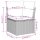 vidaXL 4-tlg. Garten-Sofagarnitur mit Kissen Beige Poly Rattan