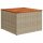 vidaXL 4-tlg. Garten-Sofagarnitur mit Kissen Beige Poly Rattan