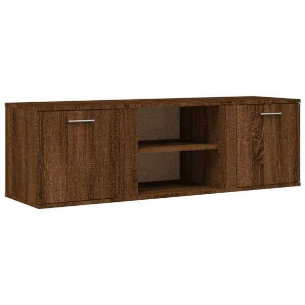 vidaXL TV-Schrank Braun Eichen-Optik 120x34x37 cm Holzwerkstoff