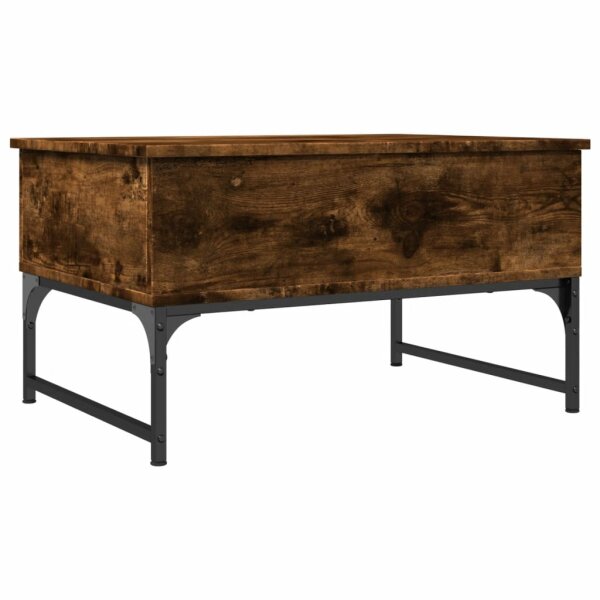 vidaXL Couchtisch R&auml;uchereiche 70x50x40 cm Holzwerkstoff und Metall