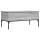 vidaXL Couchtisch Grau Sonoma 100x50x45 cm Holzwerkstoff und Metall