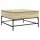 vidaXL Couchtisch Sonoma-Eiche 80x80x45 cm Holzwerkstoff und Metall