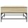 vidaXL Couchtisch Sonoma-Eiche 80x80x45 cm Holzwerkstoff und Metall