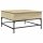 vidaXL Couchtisch Sonoma-Eiche 80x80x45 cm Holzwerkstoff und Metall