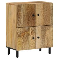 vidaXL Beistellschrank 60x33x75 cm Massivholz Mango