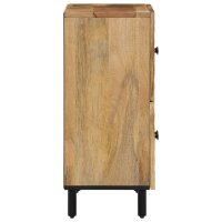 vidaXL Beistellschrank 60x33x75 cm Massivholz Mango