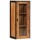 vidaXL Bad-Wandschrank 40x30x90 cm Massivholz Akazie und Eisen