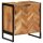 vidaXL Badschrank 55x35x60 cm Massivholz Akazie und Eisen