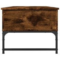 vidaXL Couchtisch R&auml;uchereiche 100x50x40 cm Holzwerkstoff und Metall