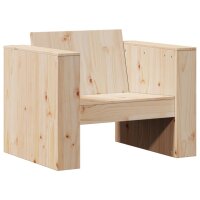 vidaXL 2-tlg. Garten-Lounge-Set Massivholz Kiefer