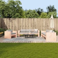 vidaXL 2-tlg. Garten-Lounge-Set Massivholz Douglasie