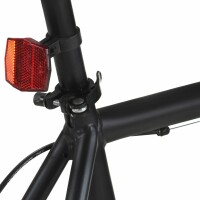 vidaXL Fahrrad mit Festem Gang Schwarz 700c 51 cm