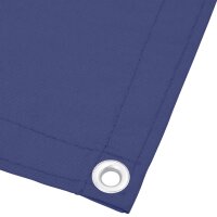 vidaXL Balkon-Sichtschutz Blau 90x700 cm 100 % Polyester-Oxford