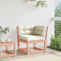 vidaXL Garten-Ecksofa mit Kissen 73x73x78 cm Massivholz Douglasie