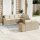 vidaXL 7-tlg. Garten-Sofagarnitur mit Kissen Beige Poly Rattan