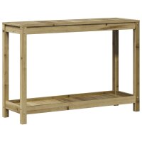 vidaXL Pflanztisch mit Ablage 108x35x75 cm Impr&auml;gniertes Kiefernholz