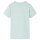 Kinder-T-Shirt mit Streifen Helles Minzgrün 116
