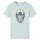 Kinder-T-Shirt mit Streifen Helles Minzgrün 140