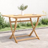 vidaXL Gartentisch Klappbar 120x70x75 cm Massivholz Akazie