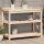 vidaXL Pflanztisch mit Ablagen 108x45x86,5 cm Massivholz Kiefer