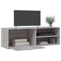 vidaXL TV-Schrank Grau Sonoma 120x34x37 cm Holzwerkstoff