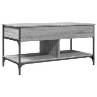 vidaXL Couchtisch Grau Sonoma 100x50x50 cm Holzwerkstoff...