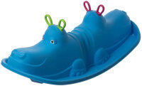 Starplay Hippo Rollenwippe für 1 bis 3 Kinder 103 cm Blau