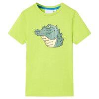 Kinder-T-Shirt Limette 104
