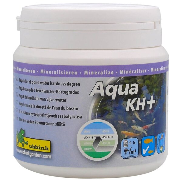 Ubbink Teich-Wasseraufbereiter Aqua KH+ 500g f&uuml;r 5000L