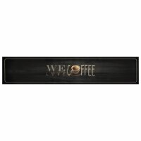 vidaXL K&uuml;chenteppich Waschbar Kaffee 60x300 cm Samt