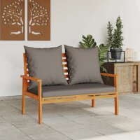 vidaXL Gartensofa 120 cm mit Kissen Massivholz Akazie