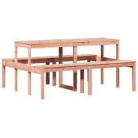 vidaXL Picknicktisch 160x134x75 cm Massivholz Douglasie