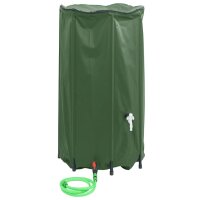 vidaXL Wassertank mit Wasserhahn Faltbar 380 L PVC
