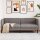 vidaXL Sofa 3-Sitzer Taupe Stoff