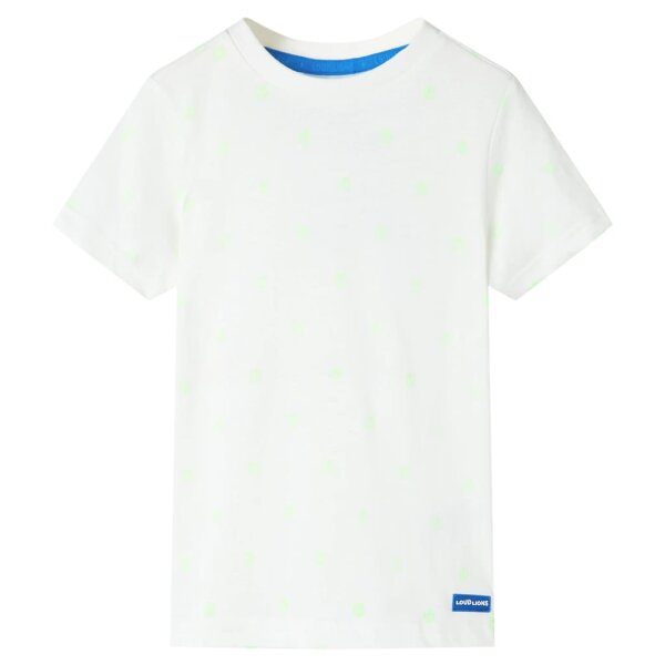 Kinder-T-Shirt Ecru 140