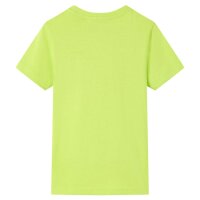 Kinder-T-Shirt Limette 116