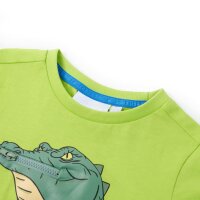 Kinder-T-Shirt Limette 116