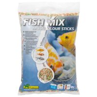 Ubbink Fischfutter Fish Mix Multicolour Sticks 4 mm 15 L