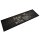 vidaXL Küchenteppich Waschbar Tasse Schwarz 45x150 cm Samt