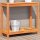 vidaXL Pflanztisch mit Ablage 82,5x35x75 cm Massivholz Kiefer