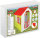 Pilsan Zusammenklappbares Spielhaus 110 x 92 x 109 cm Grün/Weiß/Rot