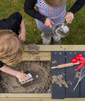 Swing King Spielküche mit Sand Tablett für Draußen Fichte Natural