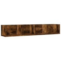 vidaXL Wandschrank Räuchereiche 99x18x16,5 cm...