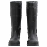 vidaXL Gummistiefel Schwarz Gr&ouml;&szlig;e 41 PVC